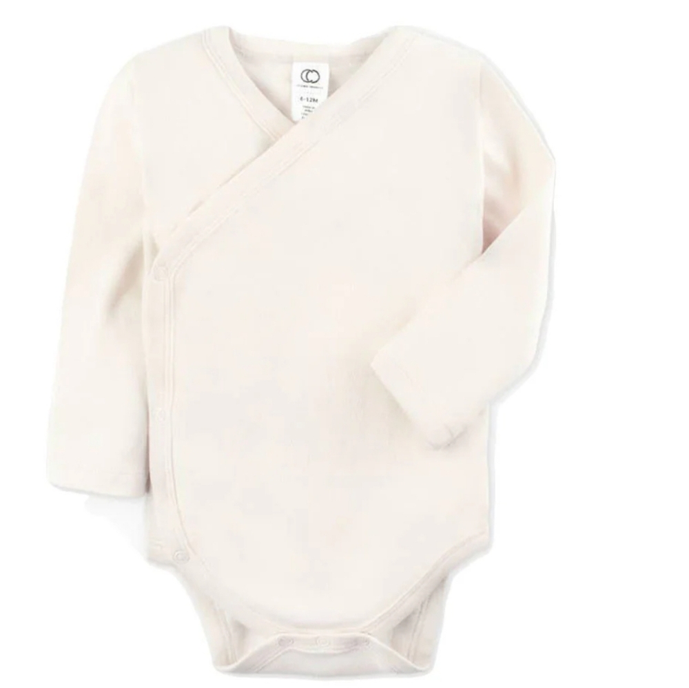 Classic Kimono Bodysuit | NATURAL